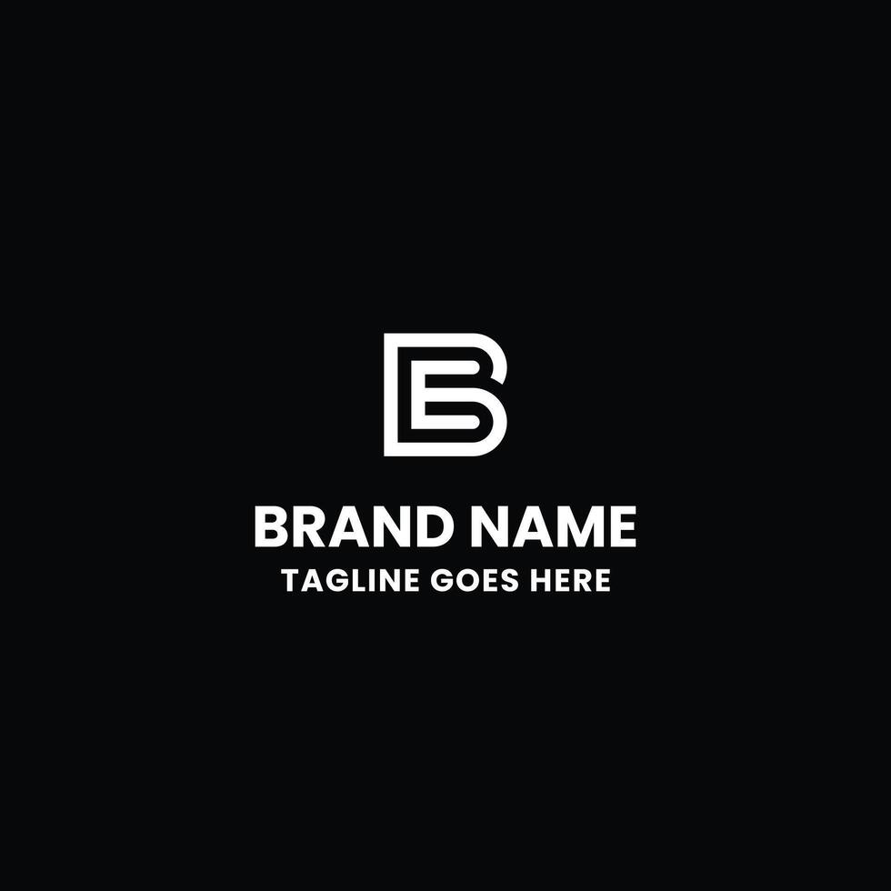BE letter logo vector