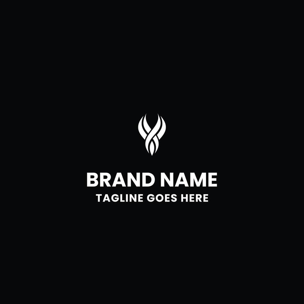 Iconic V letter logo vector
