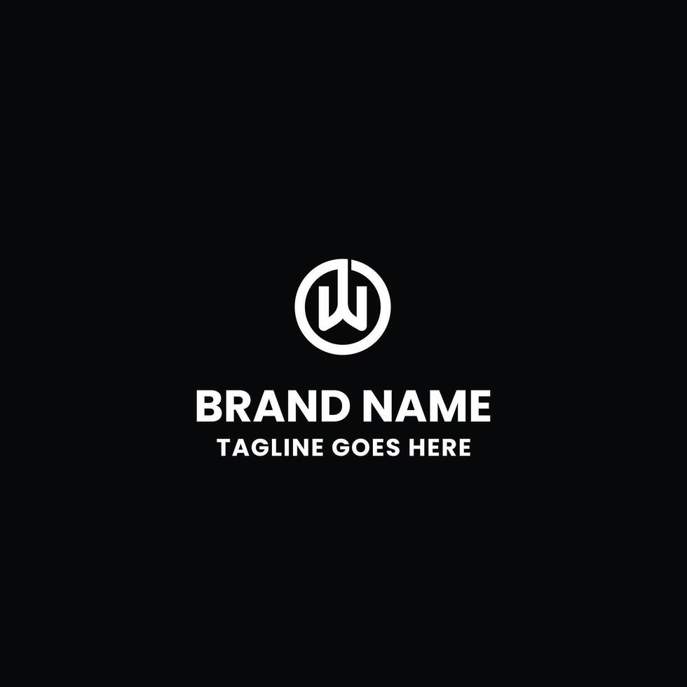 W Wordmark logo vector