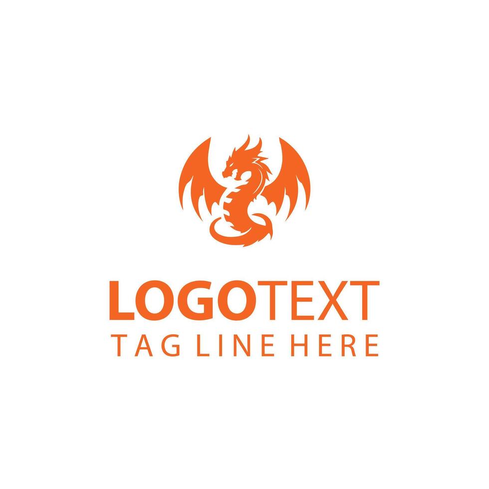 Scorchtalon Dragon logo vector