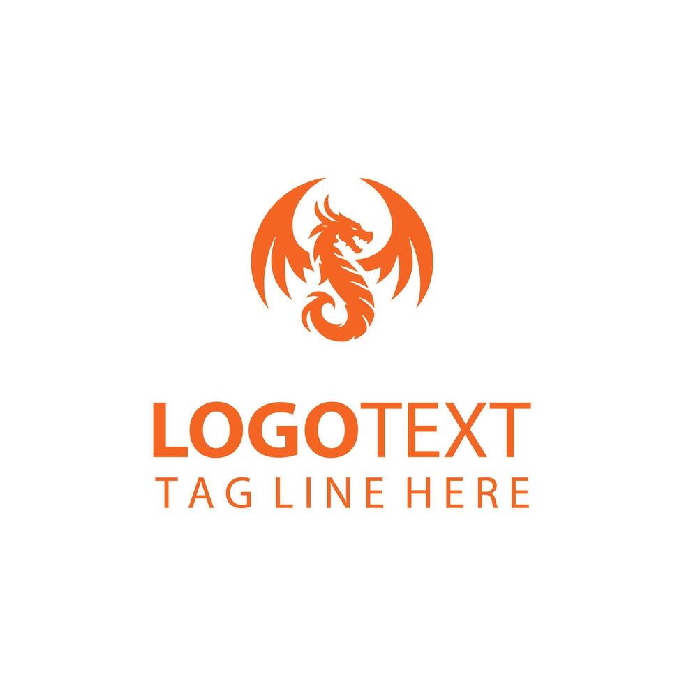 Seraphis Dragon logo vector