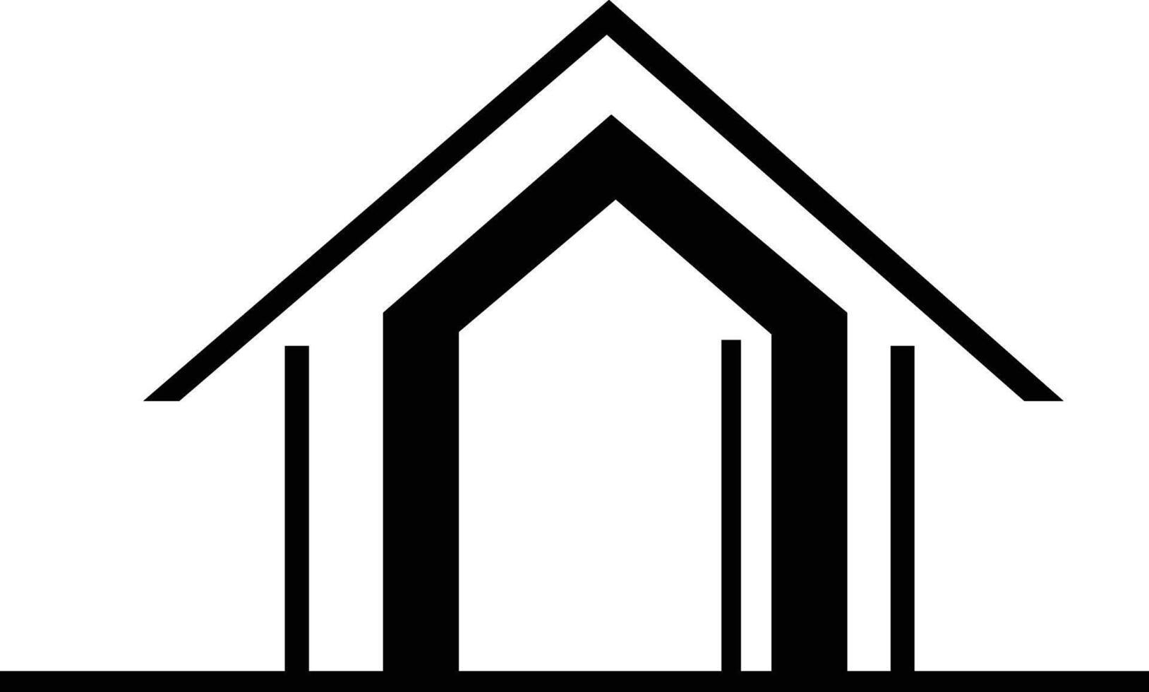 Home logo design, House logo icon vector