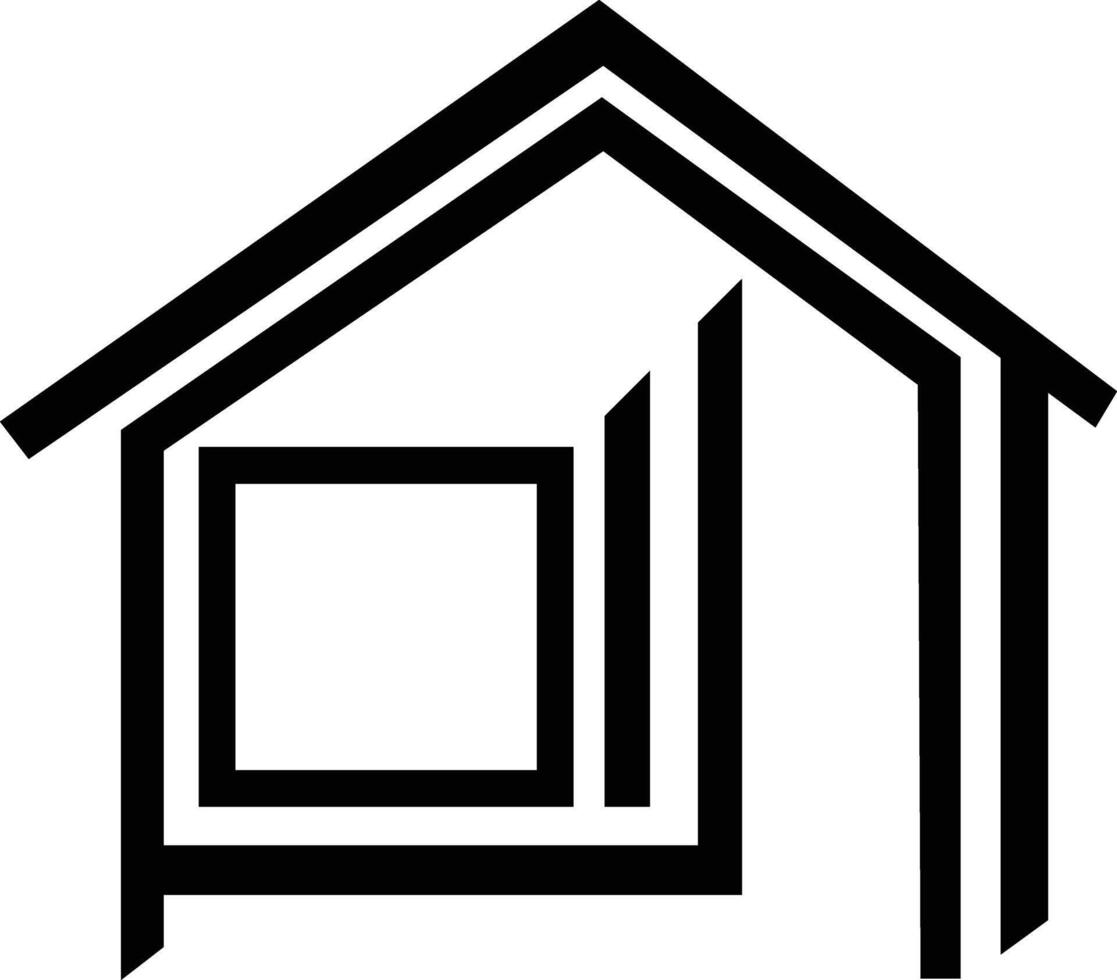 House logo symbol Property management logo vector