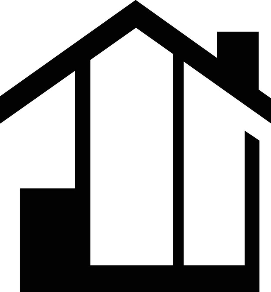 Property management logo Icon vector