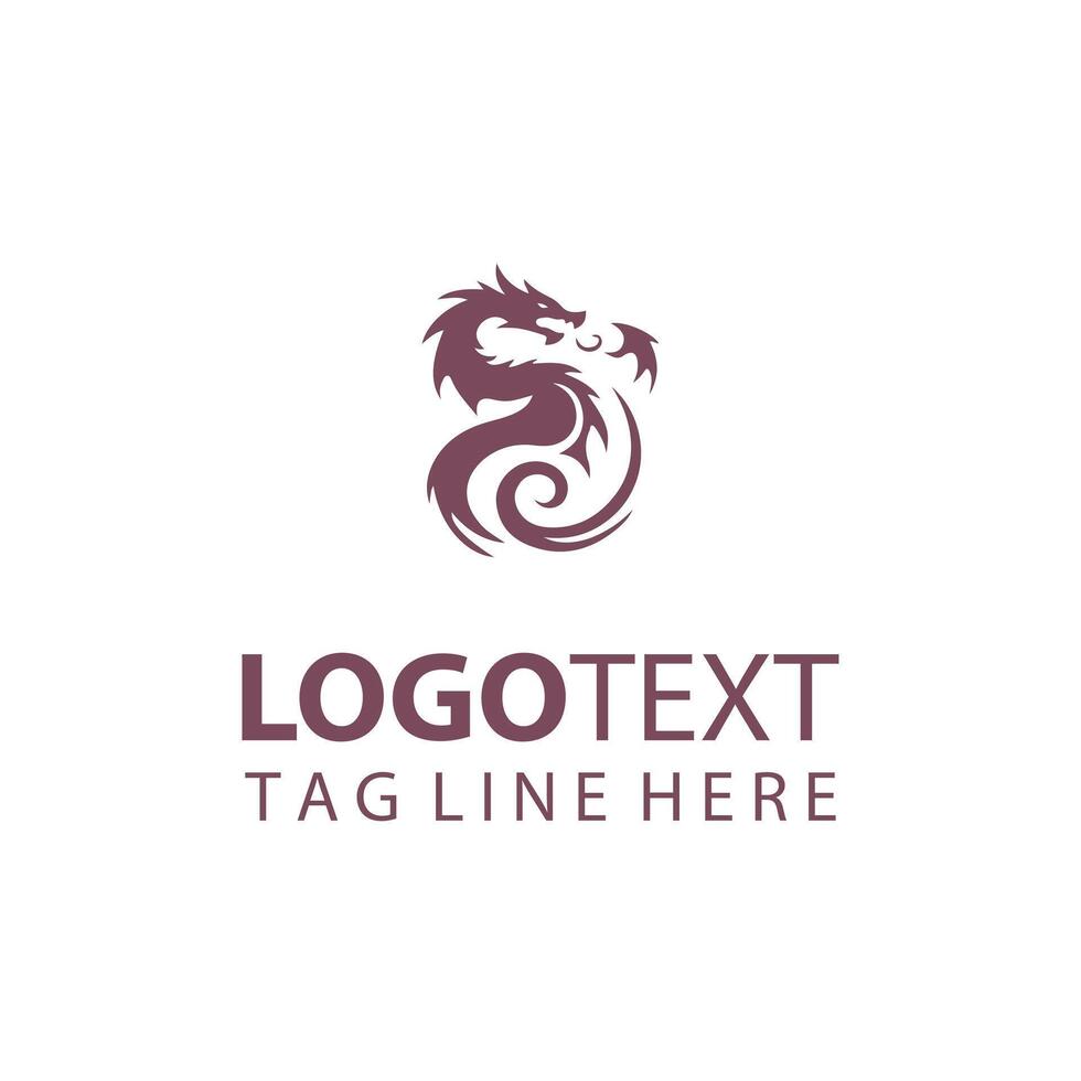 Volcanoth Dragon logo vector