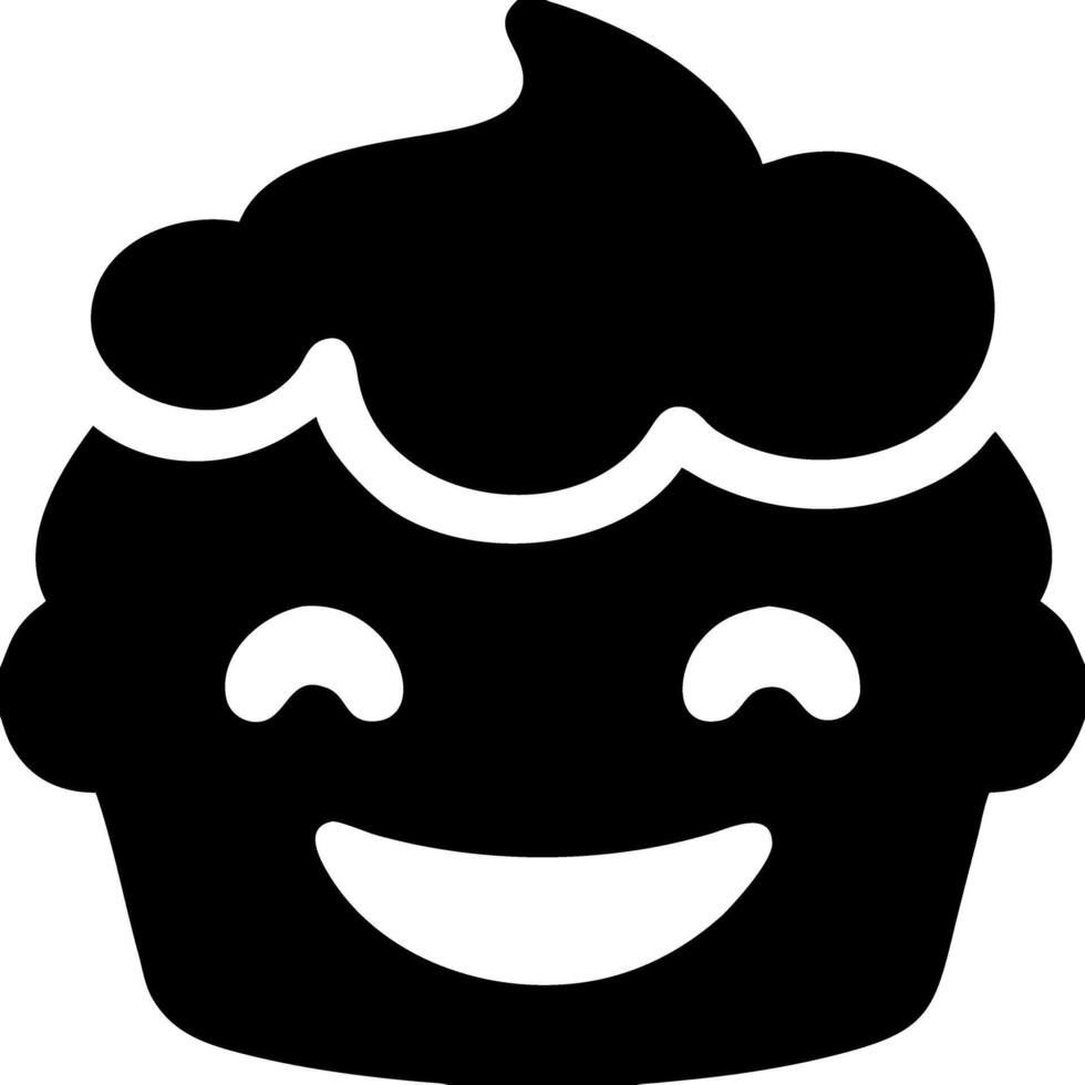 Smiling Cartoon Child Face Playful Happy Kids Illustration vector