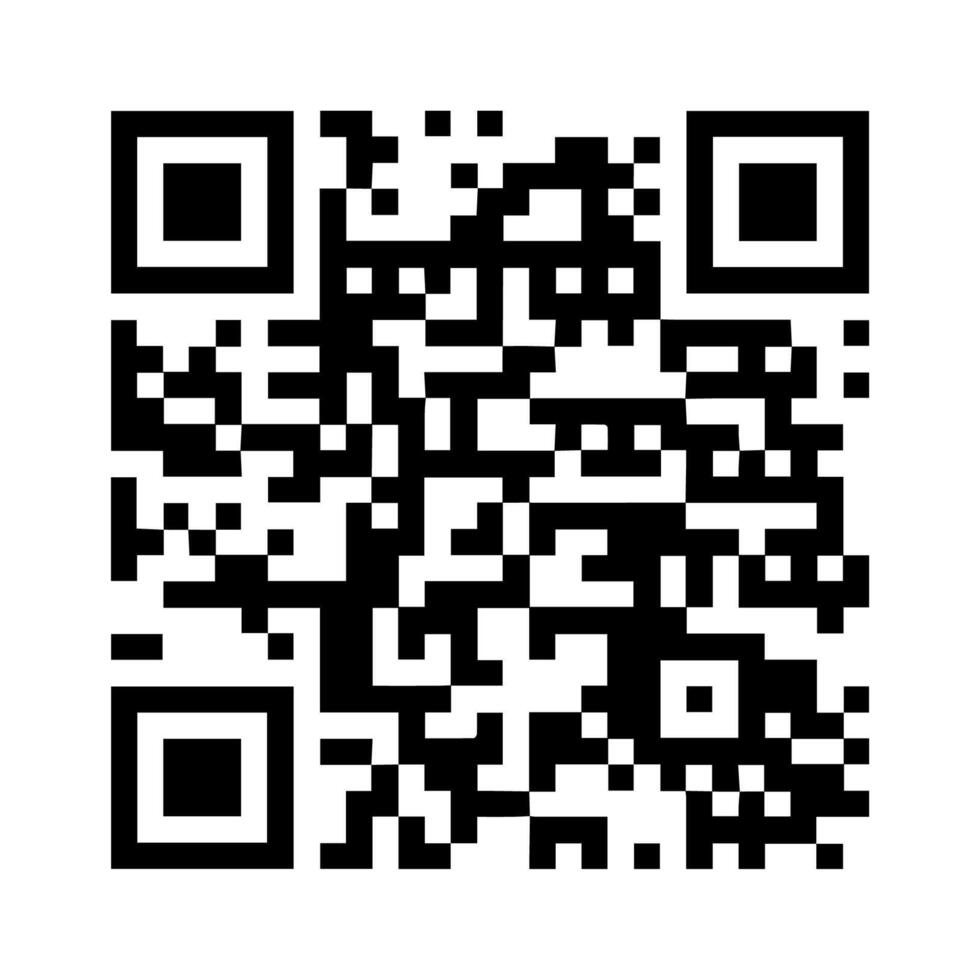 qr code symbol. digital scanning qr code. QR code for payment. vector