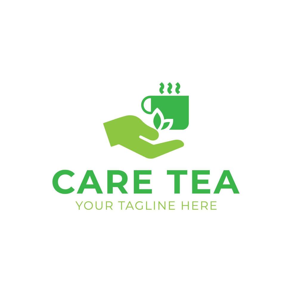care tea Logo vector