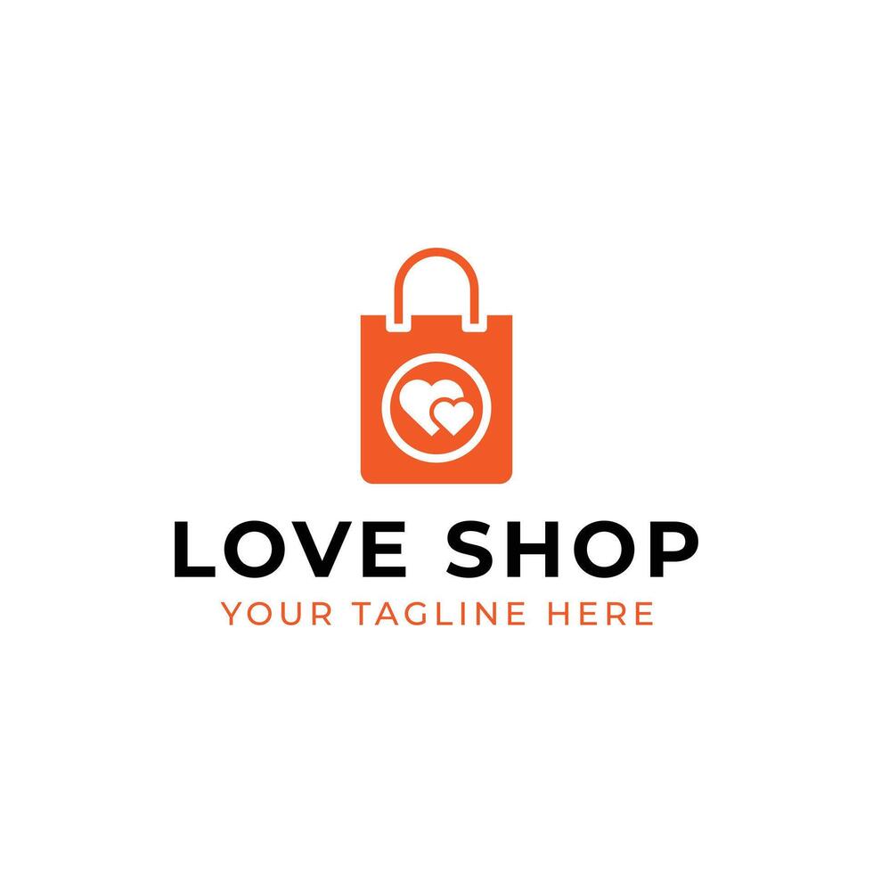 love shop Logo vector