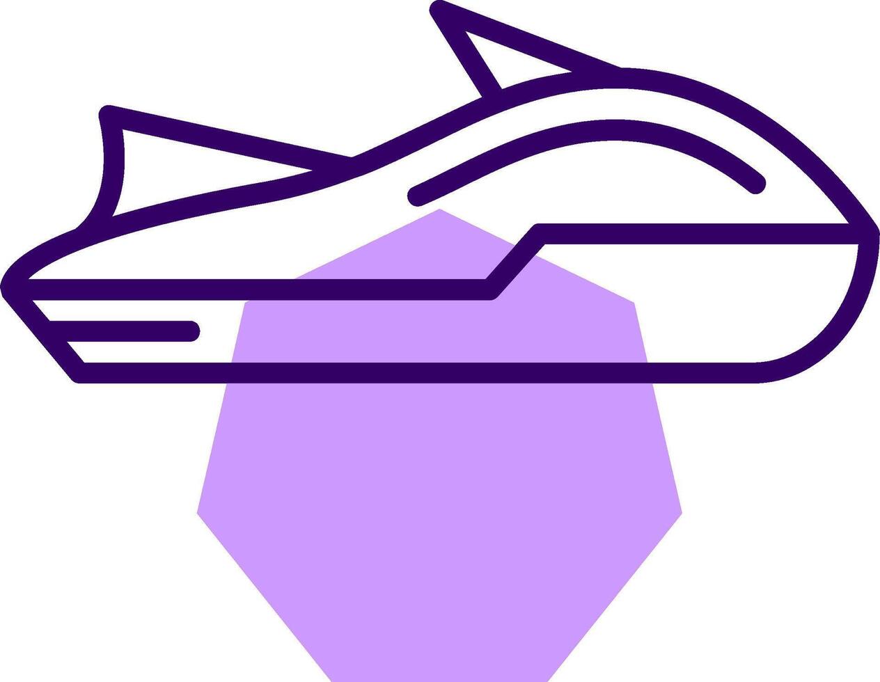 Jet ski Outline Style Icon vector