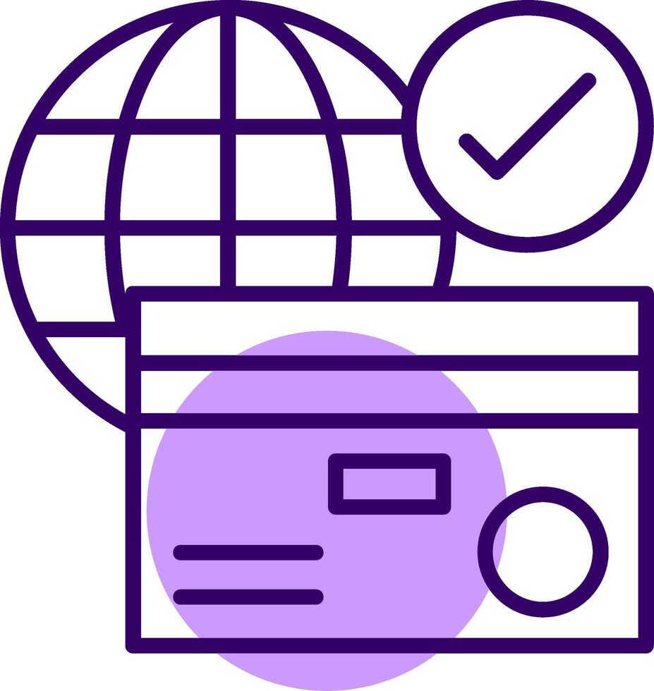 Payment gateway Outline Style Icon vector