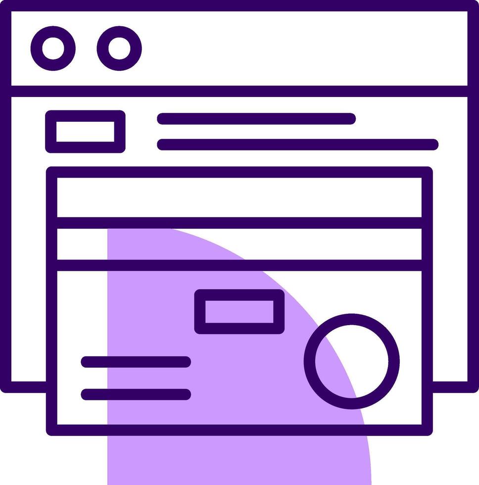 Online banking Outline Style Icon vector