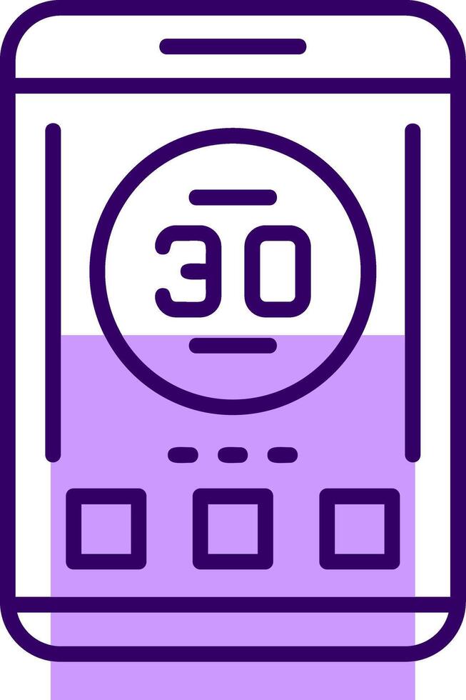 Battery Outline Style Icon vector