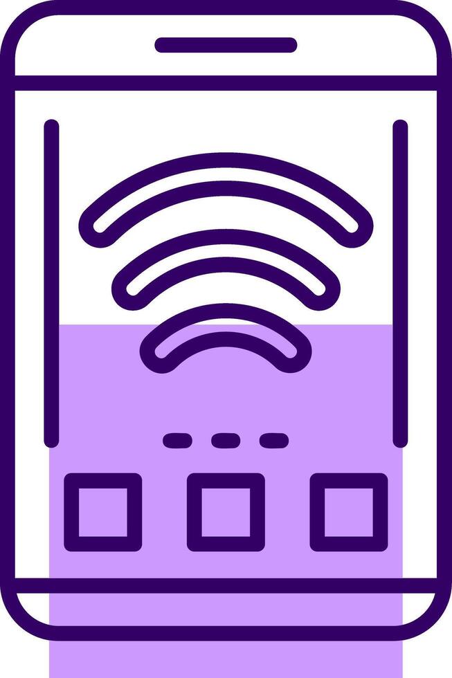 Wi Fi Outline Style Icon vector