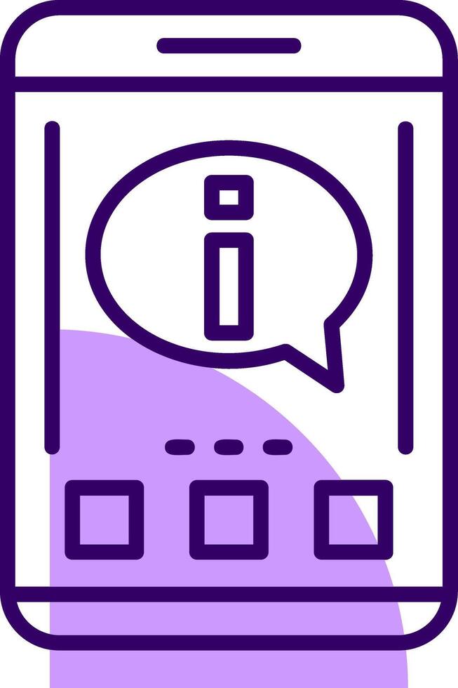 Information Outline Style Icon vector