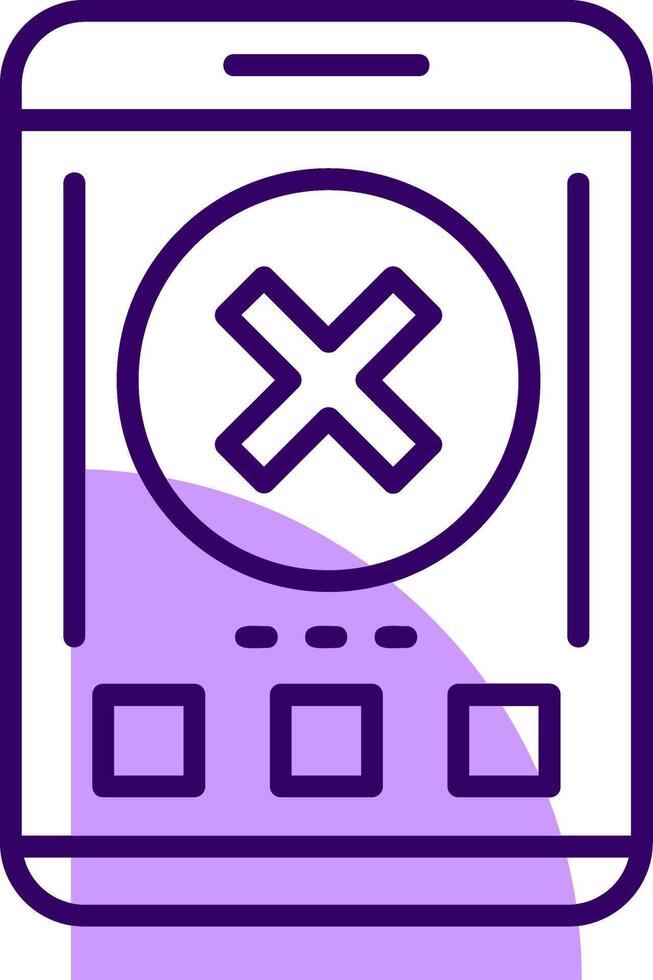 Close Outline Style Icon vector