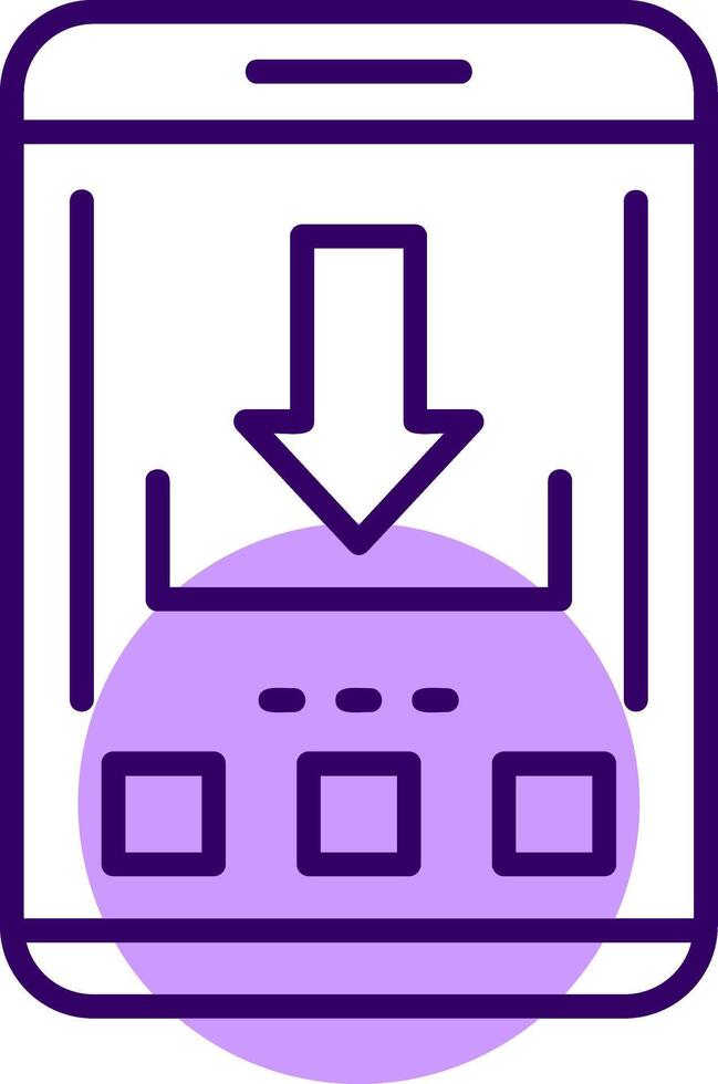 Download Outline Style Icon vector