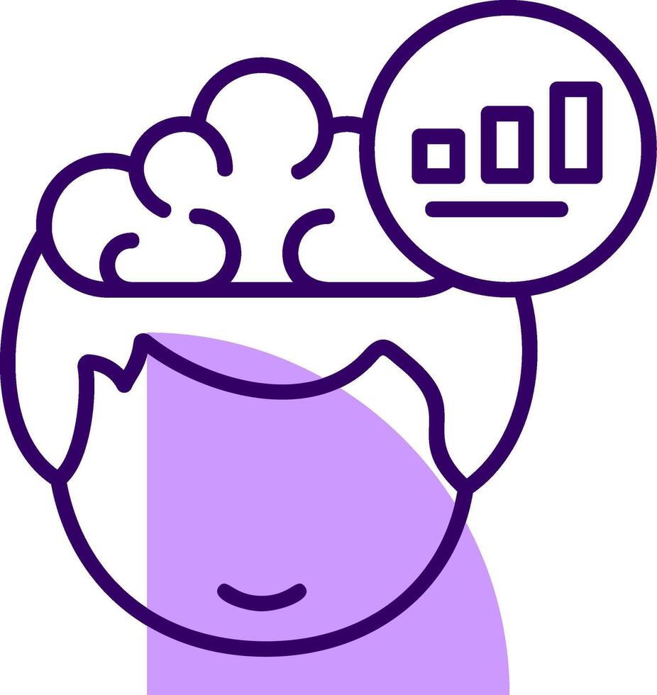 Goal Outline Shape Style Icon vector