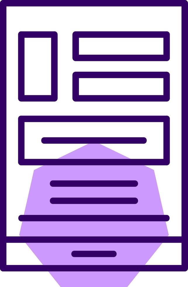Mobile Phones Outline Shape Style Icon vector