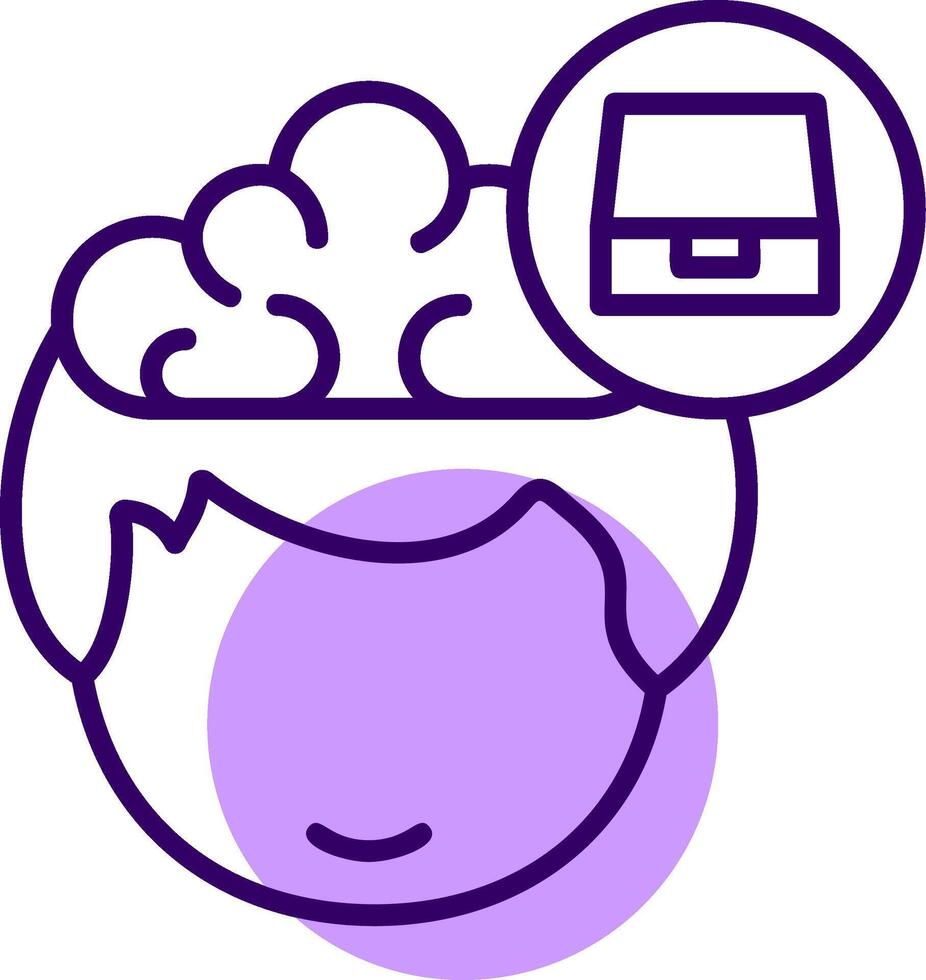 File Drawer Outline Shape Style Icon vector