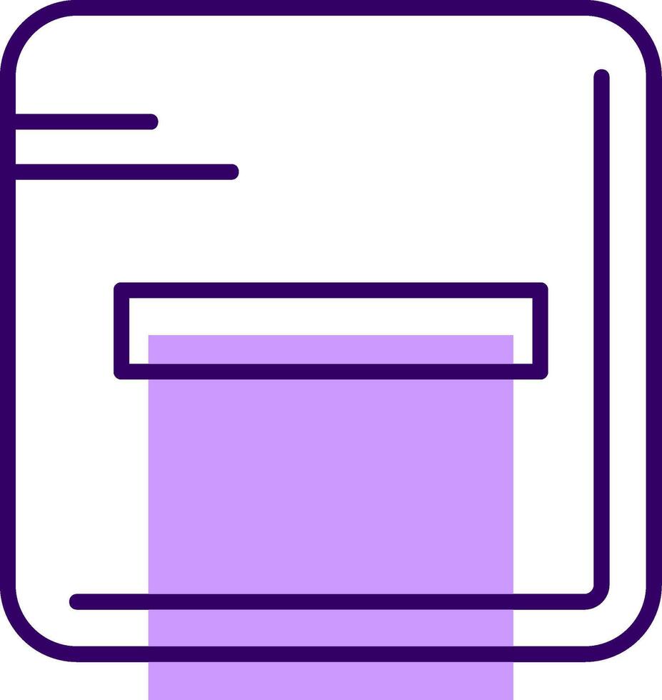 Remove Outline Shape Style Icon vector