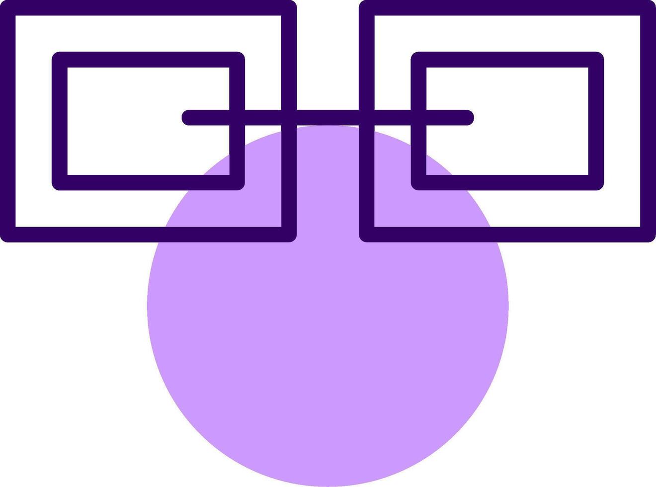 Link Outline Shape Style Icon vector