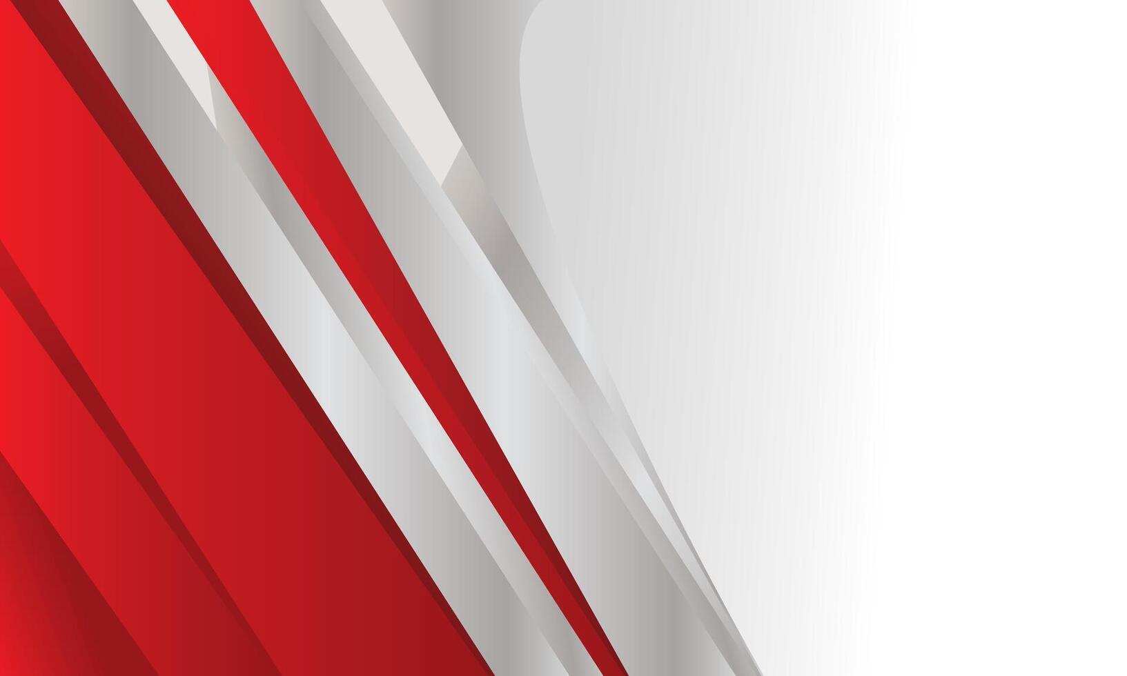 Red and white modern abstract background vector