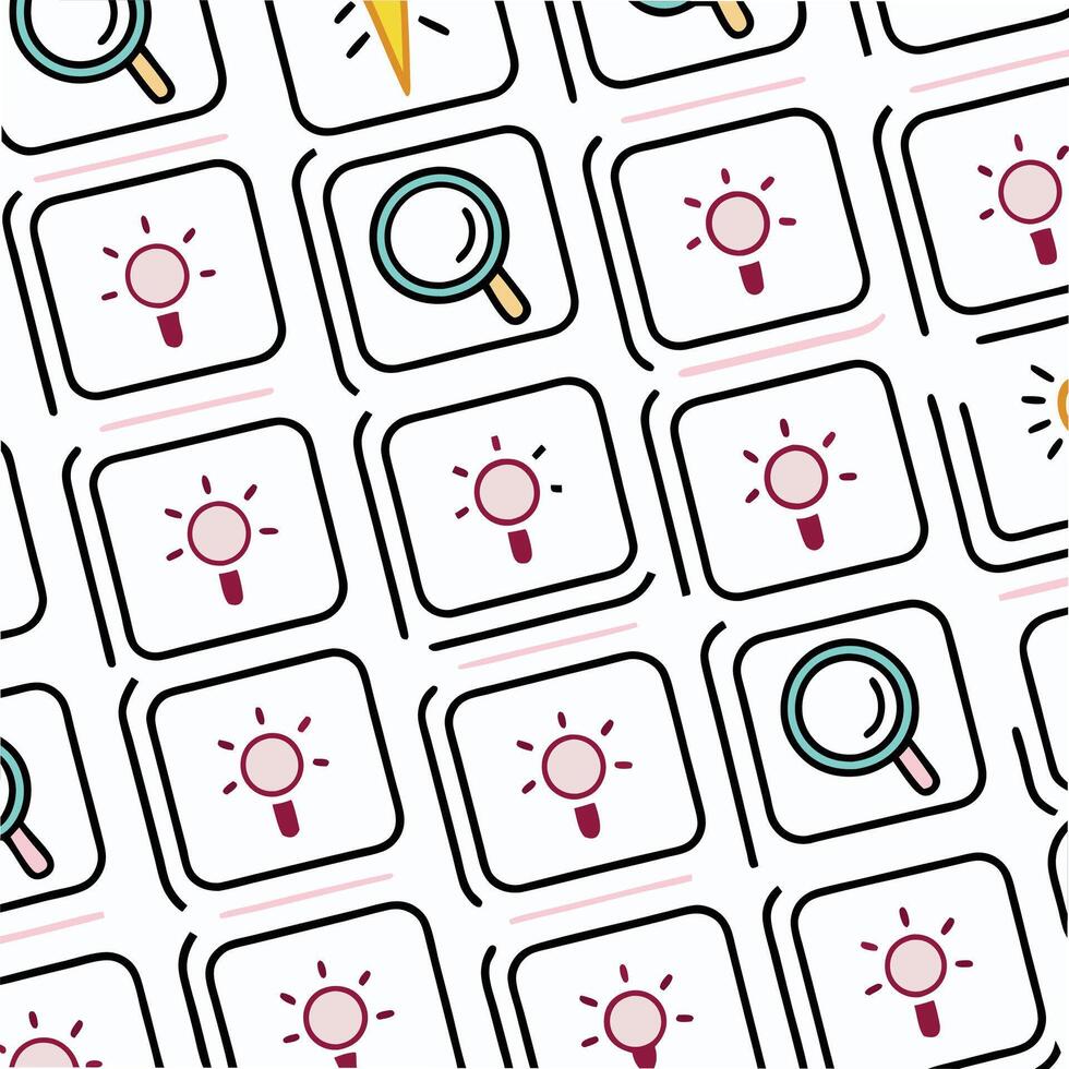a set of icons with different icons and symbols vector
