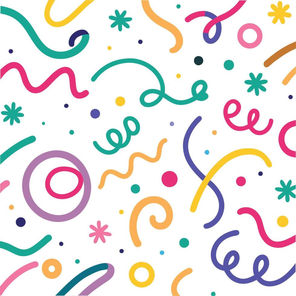 a colorful pattern with the words vector