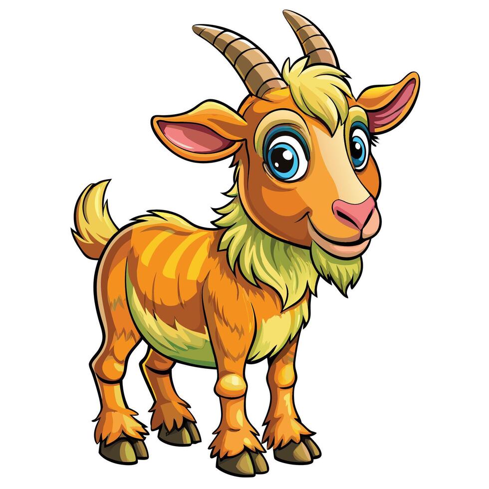 goat cartoon ART vector