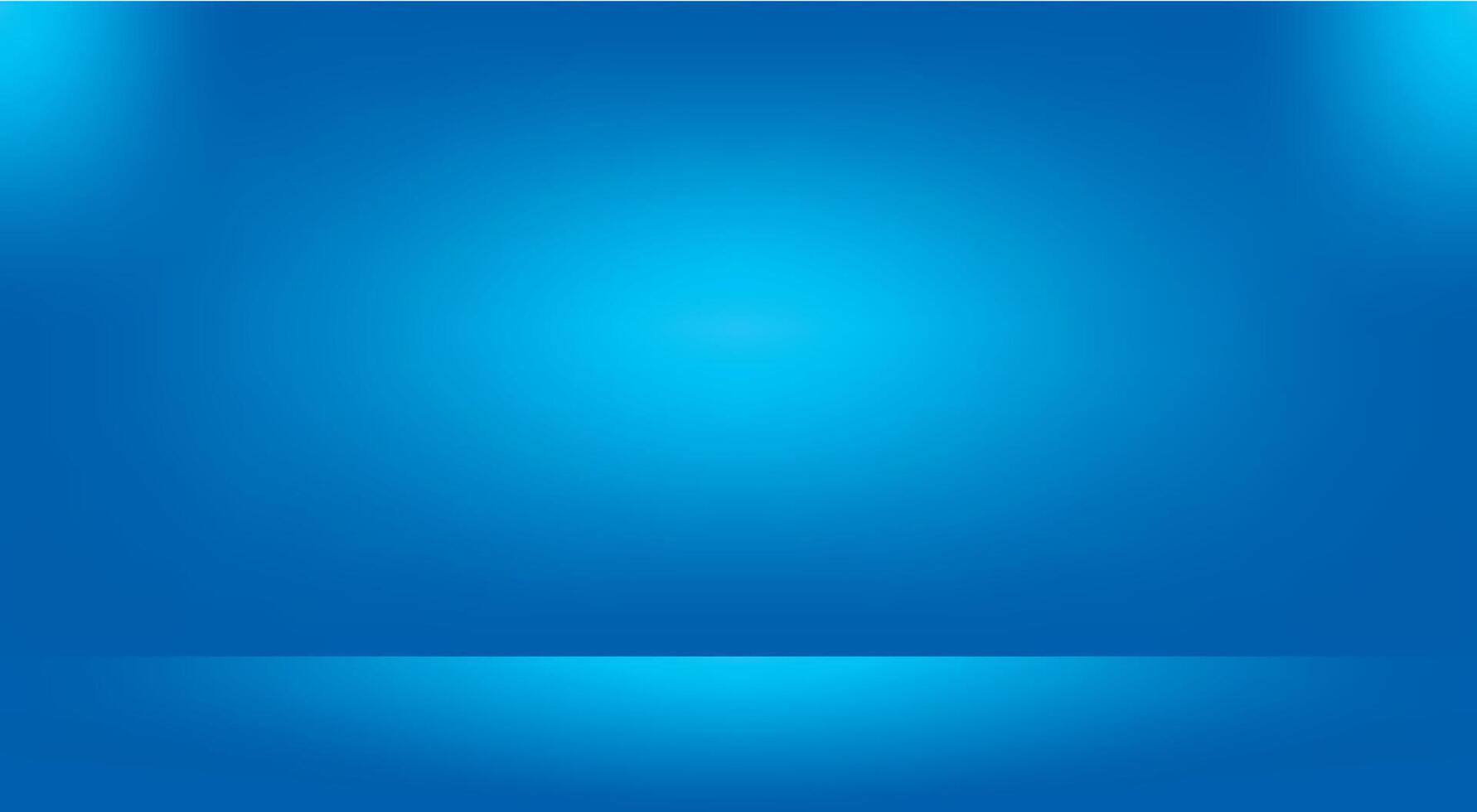 A blue background with a spotlight vector