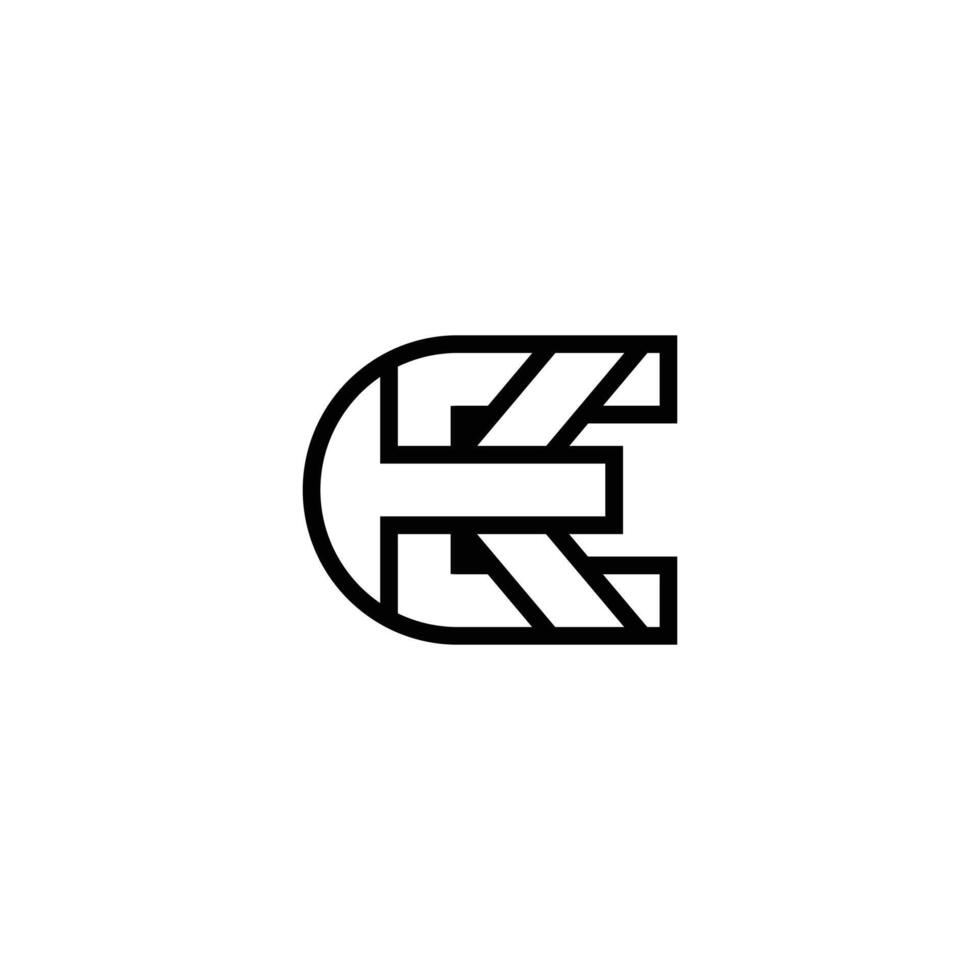 Versatile KE EK Monogram Logo for All Industries vector