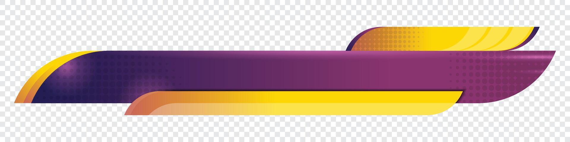 Lower third banner. Broadcast news lower third banner template design. Lower third bar template for breaking news. headline title vector