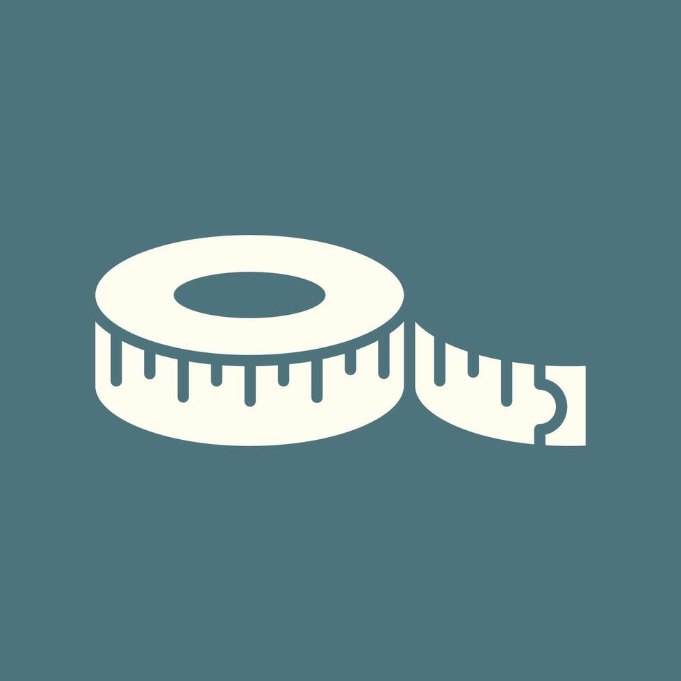 Measurement tape trendy artwork beautiful abstract illustration colorful useable design vector