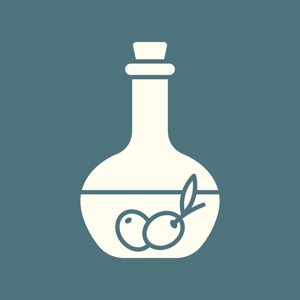 Olive oil trendy artwork beautiful abstract illustration colorful useable design vector
