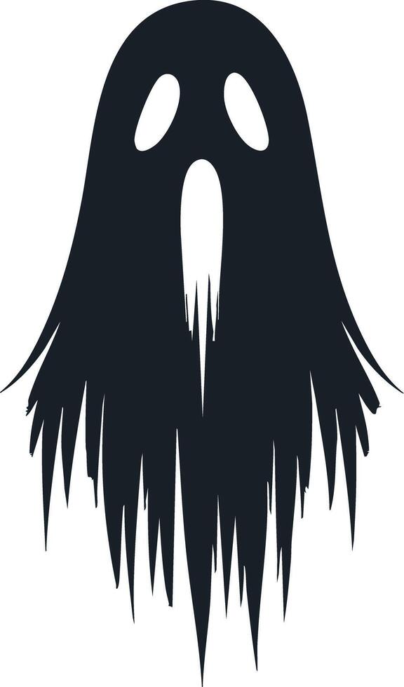 Abstract Ghost Art for Unique Concepts vector