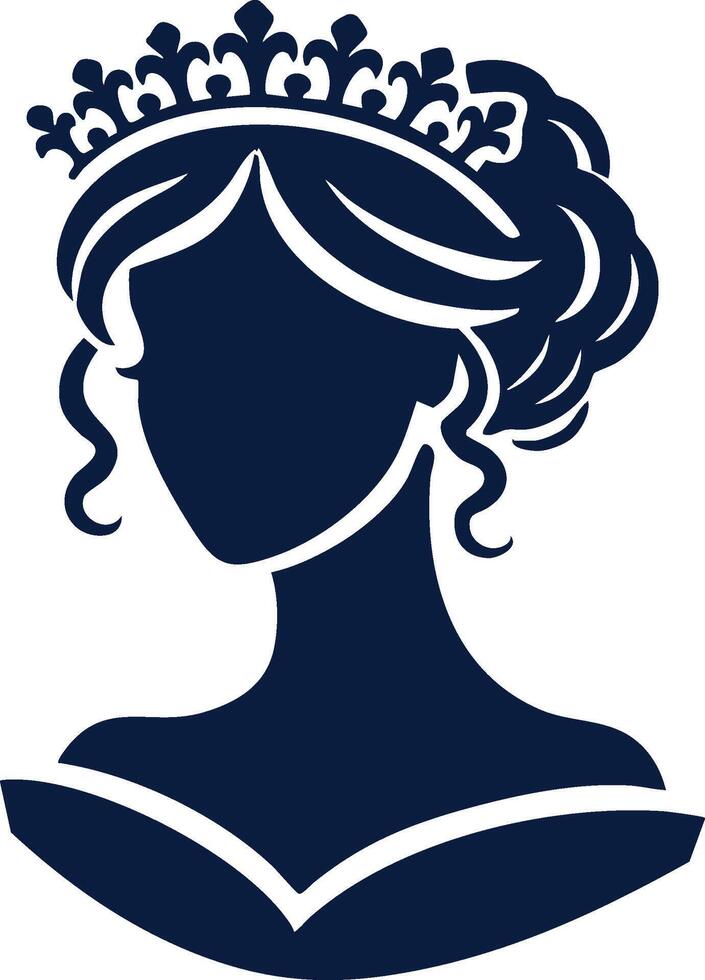 Historical Jewelry Cameo for Classical Themes vector