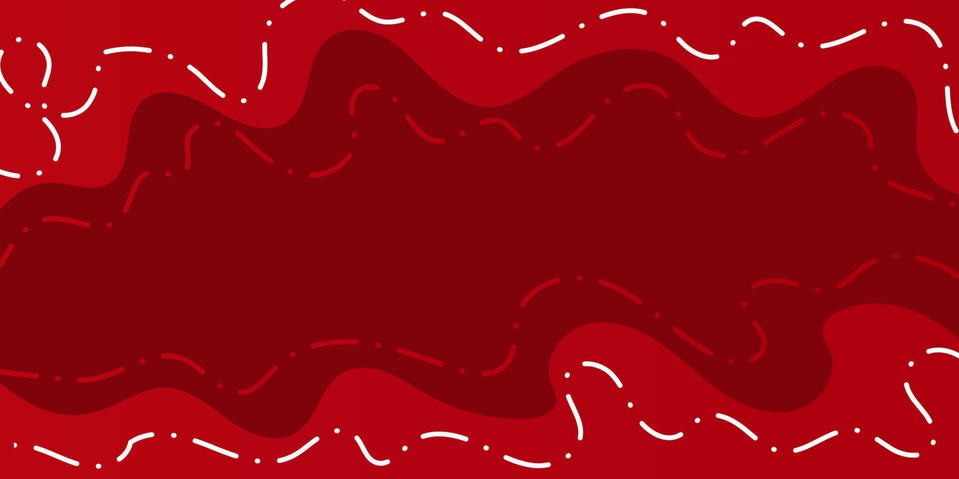 Abstract Waves Enhanced by Lines vector