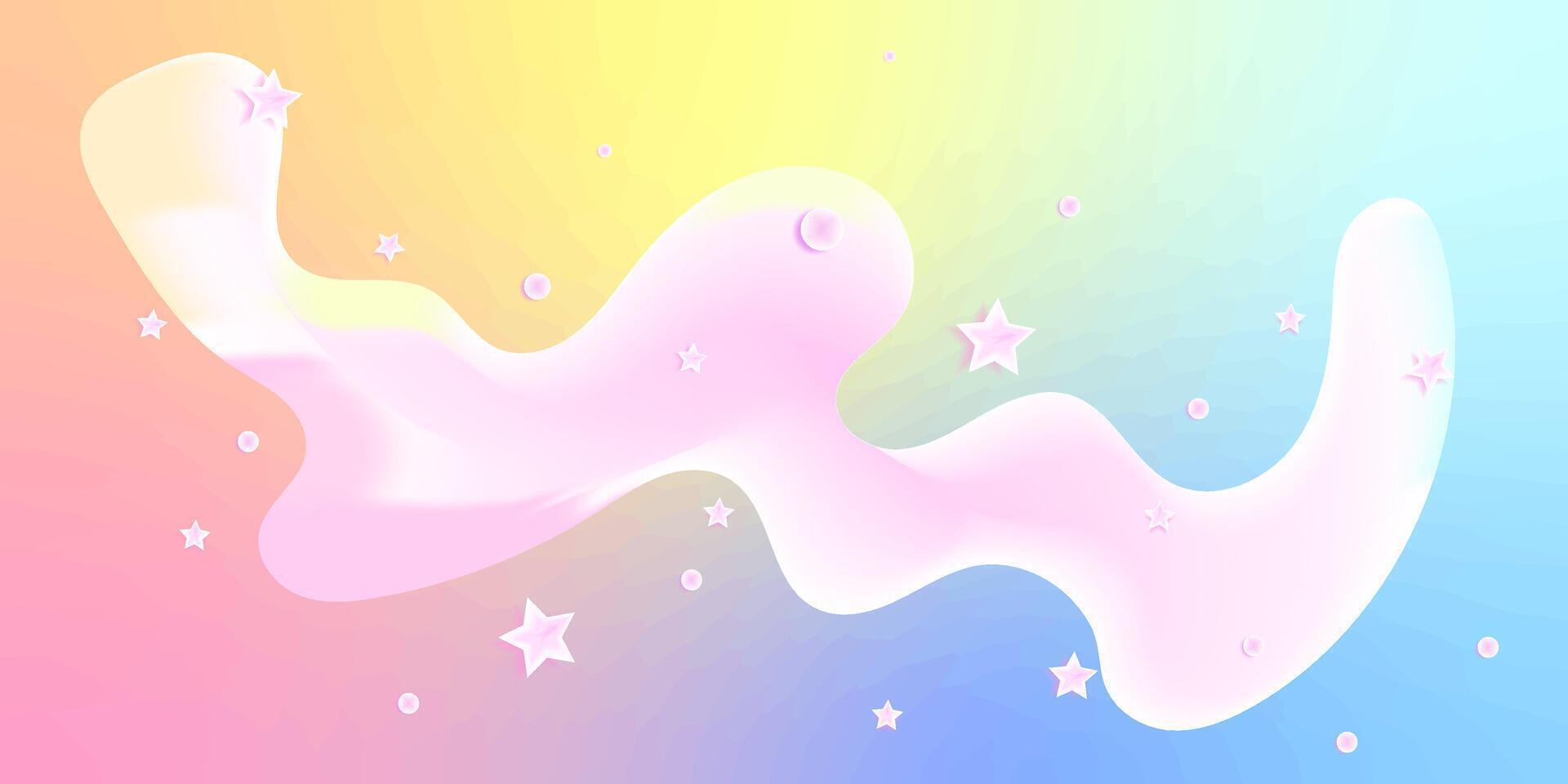 A Captivating Fluid Aesthetic vector