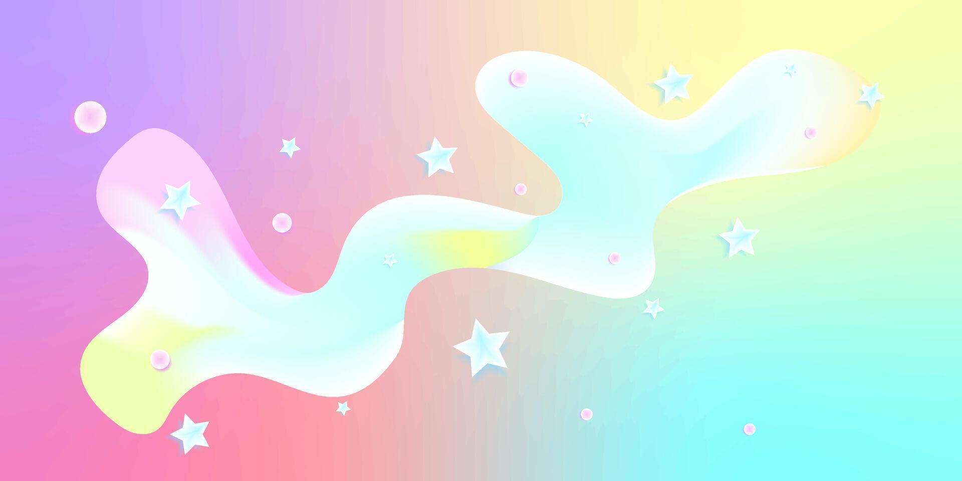 A Modern Liquid Background vector