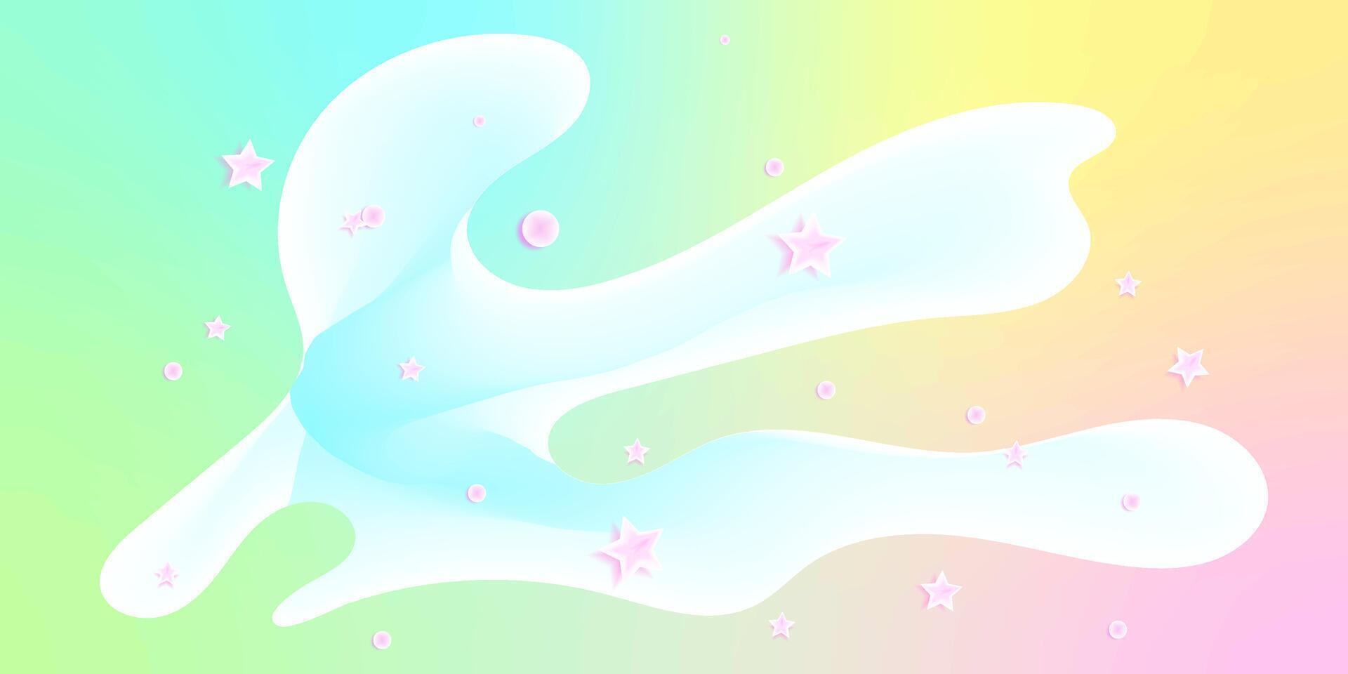 A Liquid Abstract Masterpiece vector