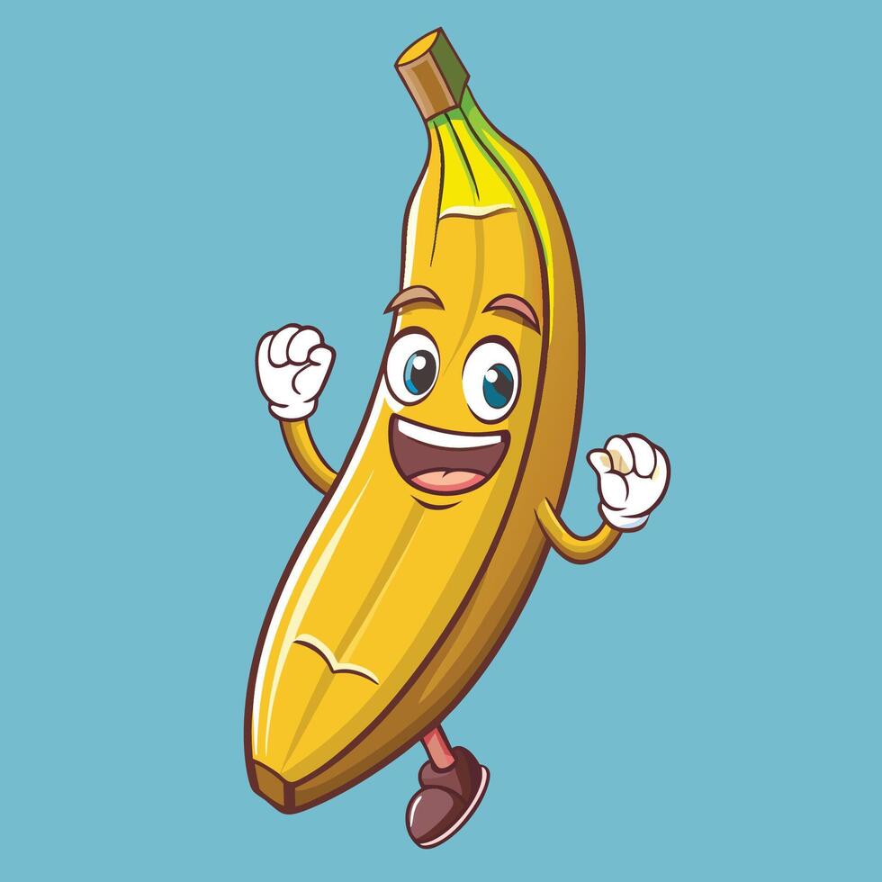 Cartoon Icon of a Chocolate Dipped Banana Fruit Slice vector