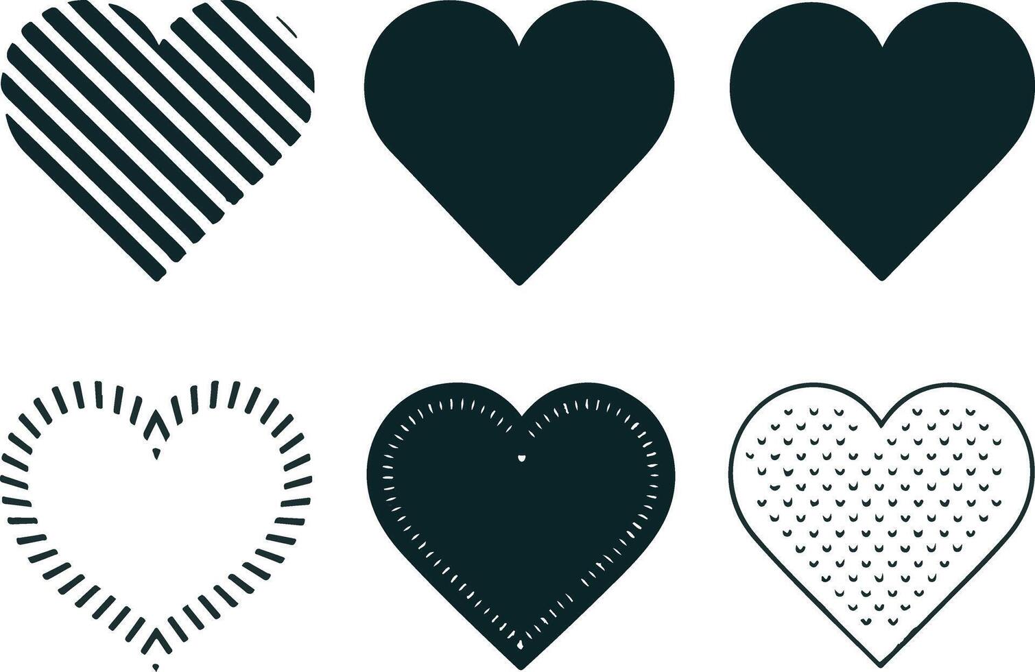 love icon , Heart Icons vector