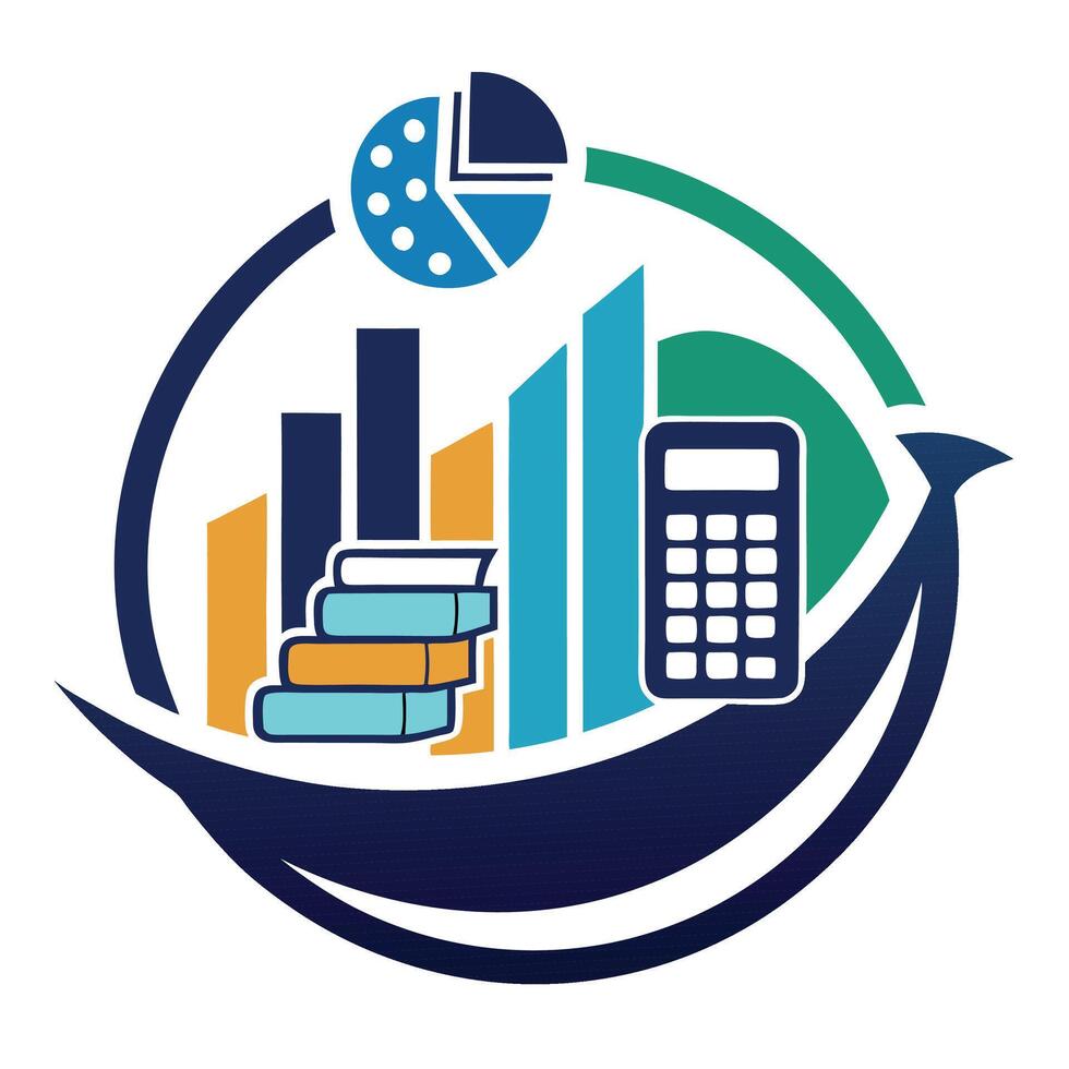 Accounting Logo Design Trends vector