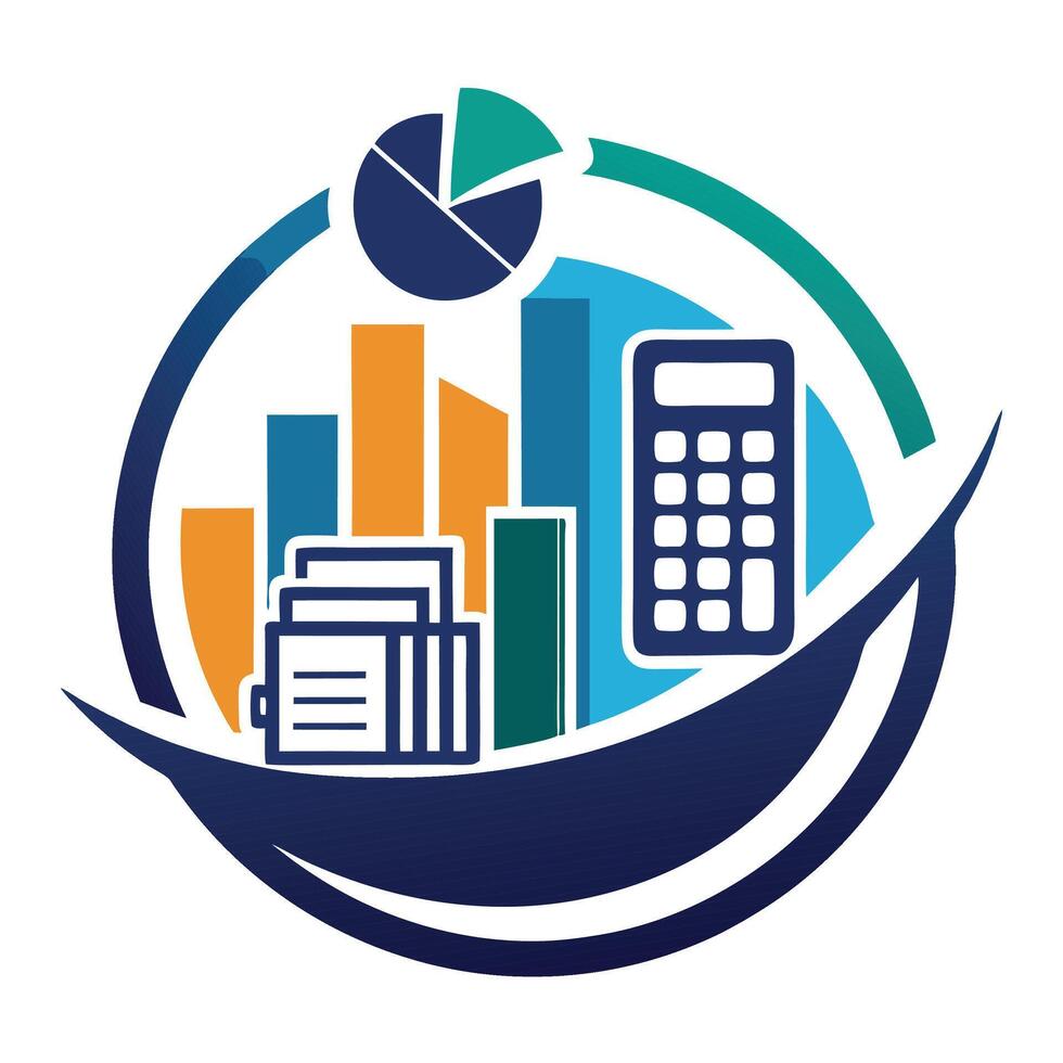 Financial Service Logo Ideas vector