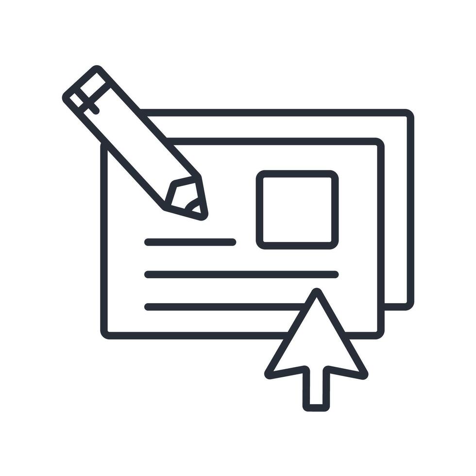 design icon. .Editable stroke.linear style sign for use web design,logo.Symbol illustration. vector