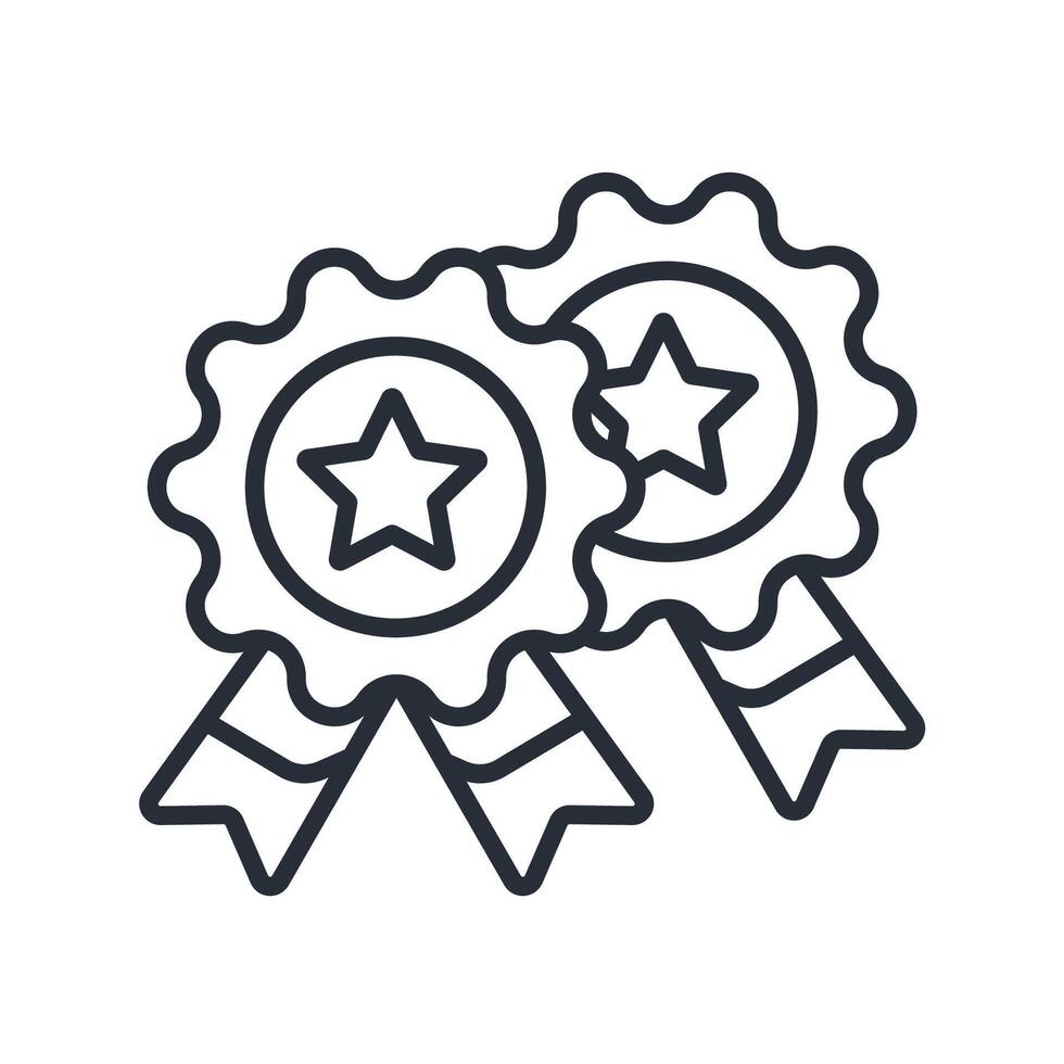 Quality icon. .Editable stroke.linear style sign for use web design,logo.Symbol illustration. vector