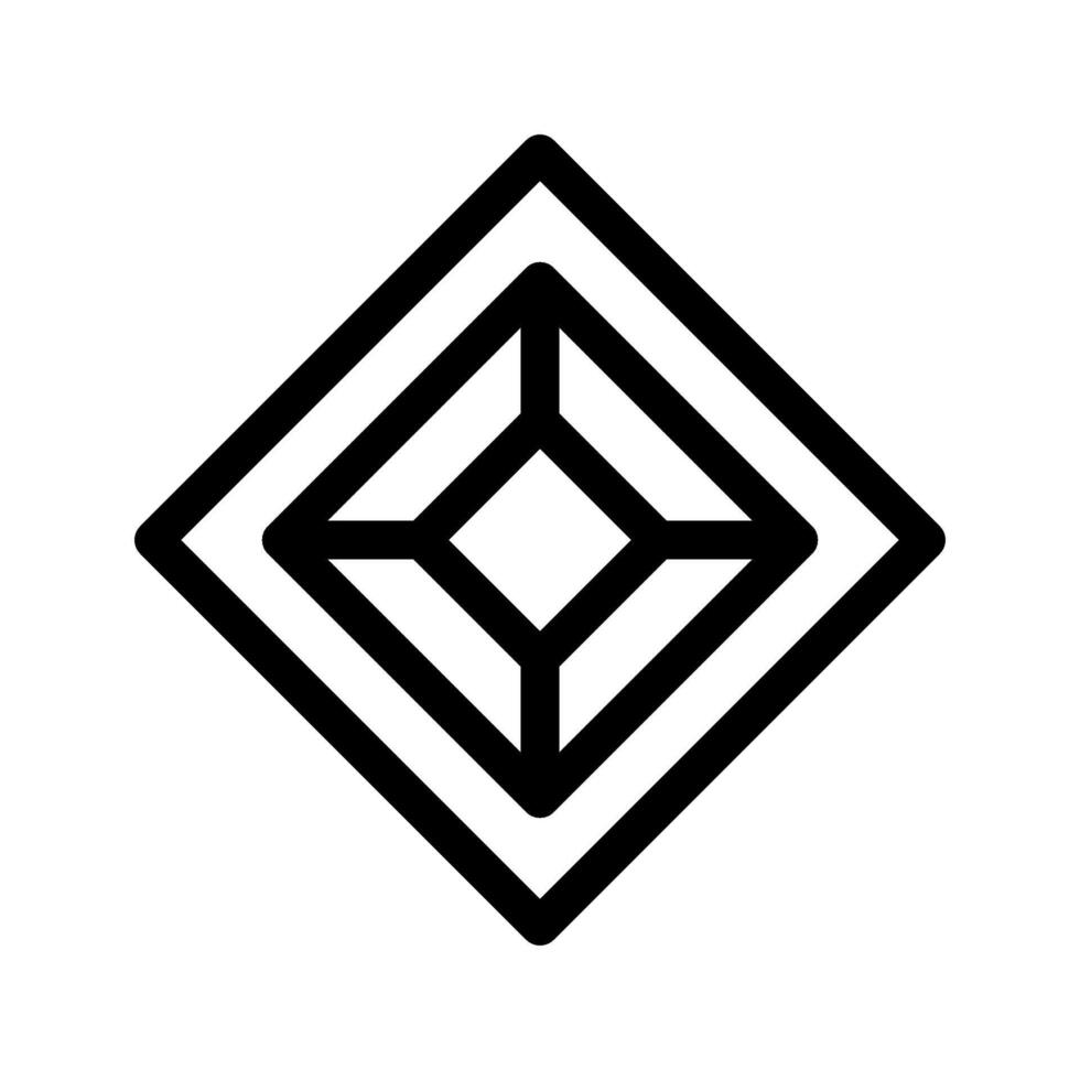 Gemstone Icon Symbol Design Illustration vector
