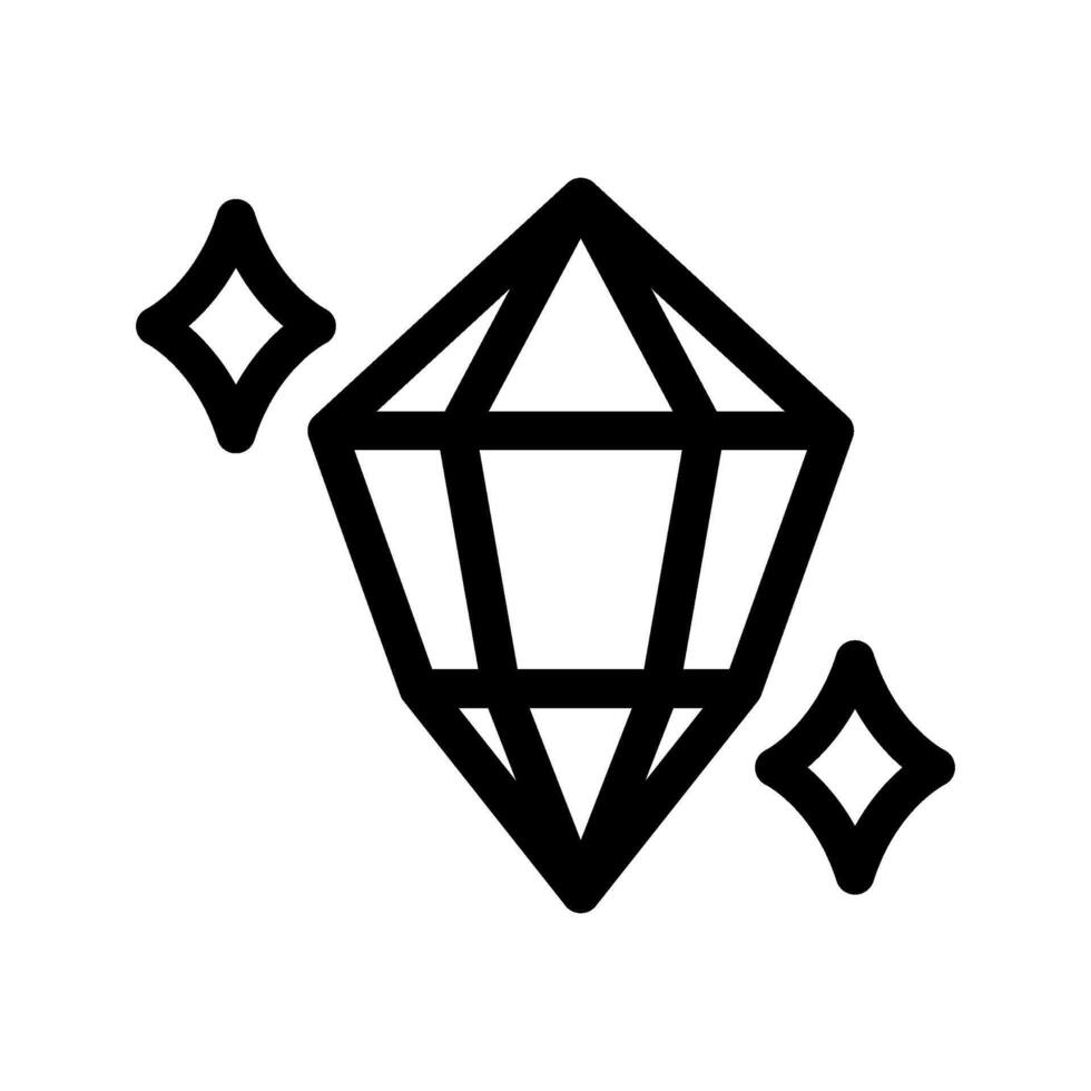 Crystal Icon Symbol Design Illustration vector