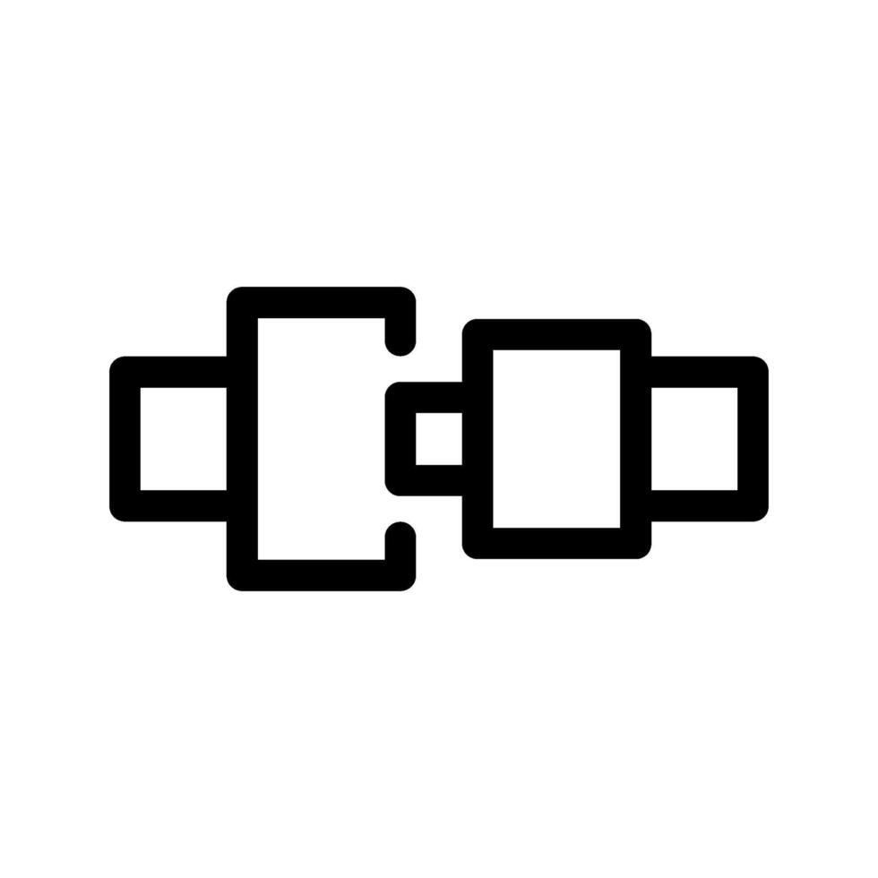 Seat Belt Icon Symbol Design Illustration vector